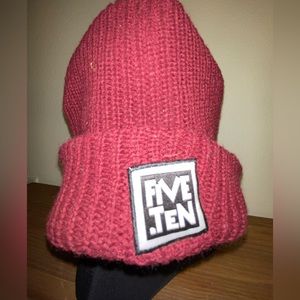 EUC | Five Ten | Red | Black & White Logo | OSFM